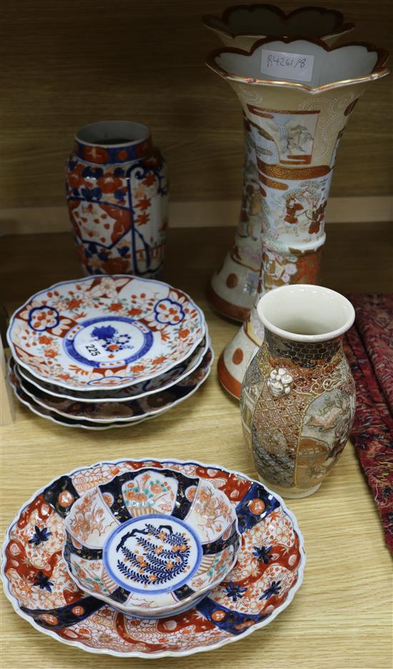 A collection of Japanese ceramics
